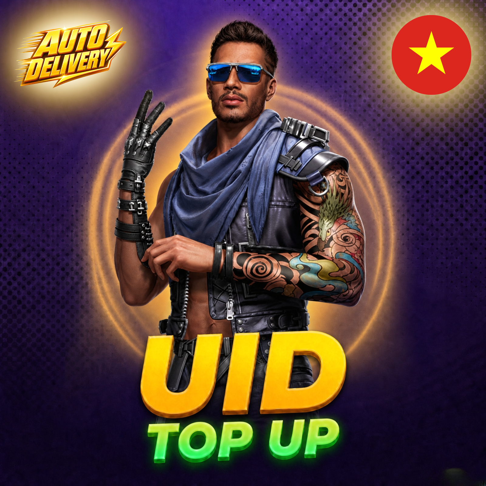 Free Fire diamond top up for Vietnam server
