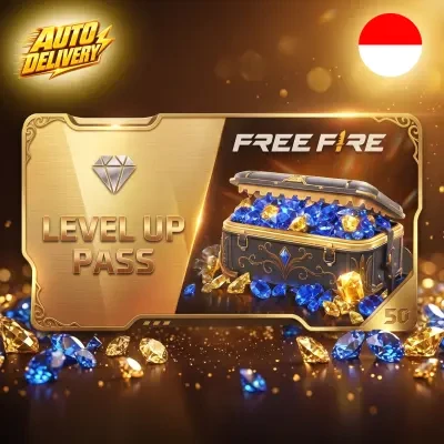 Free Fire Level Up Pass for Indonesia server