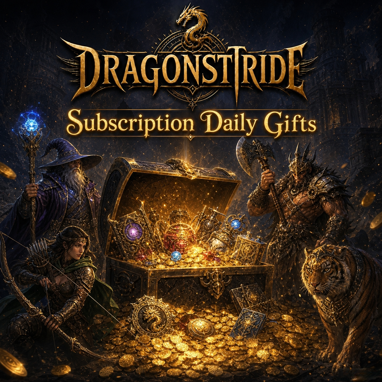 Dragonheir Silent Gods subscription and daily gifts